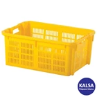 Rabbit 2404 Outside dimension 600 x 400 x 255 mm Nestable and Stackable Container 1