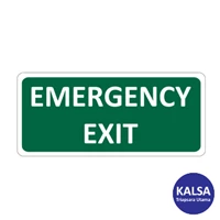 Safety Sign Emergency Exit Glow In The Dark with Acrylic Board