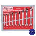 Kunci Kombinasi Ring Pas Kennedy KEN-582-6796K Metric Professional Reversible Combination Spanner Set 1