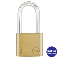 Yale YE1/40/140/1 Essential Series Indoor Brass Shackle 40 mm Security Padlock