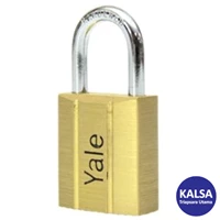 Yale V140.50 V-Series Solid Brass Shackle 50 mm Security Padlock