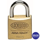 Lockwood 110/25/115/DP Solid Brass 25 mm Security Padlock 1