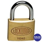 Lockwood 110/40/123/NDP Solid Brass 40 mm Security Padlock 1