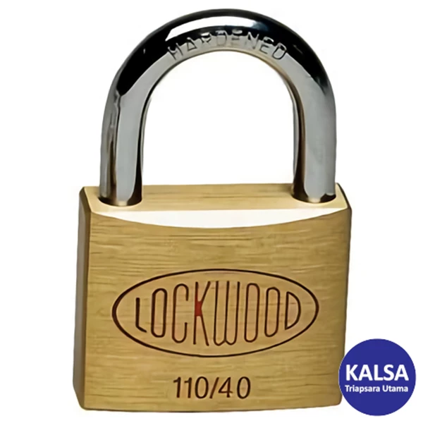 Lockwood 110/40/123/NDP Solid Brass 40 mm Security Padlock
