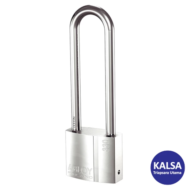 Abloy PL330/100 Extra Long Shackle 100 mm Brass Security Padlock