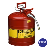Safety Container 7250120 Justrite Type II Red AccuFlow with Hose