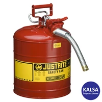 Safety Container 7250130 Justrite Type II Red AccuFlow with Hose