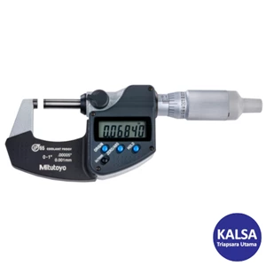 Mitutoyo 293-344-30 Range 0 - 1” / 0 - 25.4 mm Inch/Metric Coolant Proof Micrometer