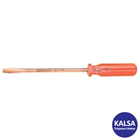 Obeng Minus Non-Sparking Kennedy KEN-575-3960K Tip Size 6 mm Parallel Beryllium Copper Screwdriver