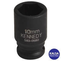Mata Sock Kennedy KEN-583-0640K Size 6 mm Chrome Molybdenum Impact Socket