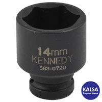 Kunci Sock Kennedy KEN-583-0700K Size 12 mm Chrome Molybdenum Impact Socket
