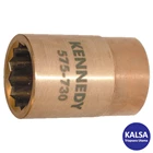 Kennedy KEN-575-7220K Size 10 mm Aluminium Bronze Non-Sparking Socket 1