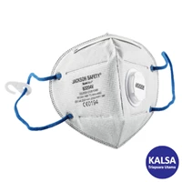 Masker Pernapasan SureWerx 63204V Jackson Safety R10 N95 Foldflat Carbon Mask with Valve Respirator