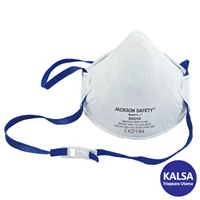 Masker Pernapasan SureWerx 63310 Jackson Safety N95 Particulate Filtering Respirator without Valve Respirator