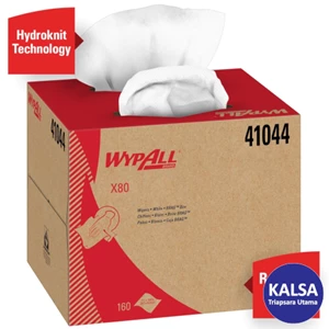 Kain Pembersih Kimberly Clark 41044 WypAll X80 Brag Box Cloths Reusable Wipes