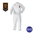 Baju Chemical Kimberly Clark 49002 Size M A20 KleenGuard Breathable Particle Protection Coverall 1