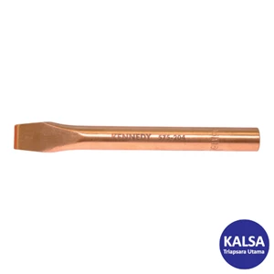 Pahat Kennedy KEN-575-2210K Size 18 mm Aluminium Bronze Non-Sparking Flat Cold Chisel