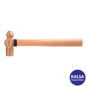 Palu Kennedy KEN-575-3010K Head Weight 3/4 lb Aluminium Bronze Non-Sparking Ball Pein Hammer