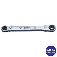Kunci Ring Kennedy KEN-582-9721K Size 8 x 9 mm Metric Straight Reversible Ratchet Ring Wrench
